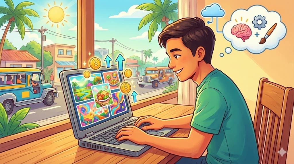 AI画像生成で月1〜3万円を狙う|1枚400円のクラウドワークス案件を低スペックPCでこなす現実的な方法