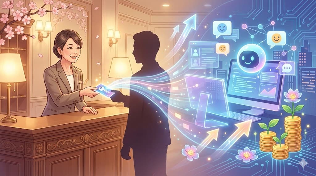 ホテルコンシェルジュ歴28年の接客力×AIで月2〜4万円の副収入を得るカスタマー対応設計術